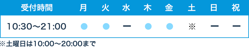 受付時間